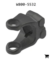 AGCO W800-5532 Вилка со стопорным винтом, 55-я серия