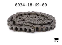 AGCO 0934-18-69-00 Цепь роликовая 16B (Европейский стандарт), шаг 84S, шплинтованная