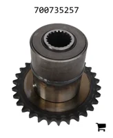 AGCO 700735257 Комбинированное сцепление