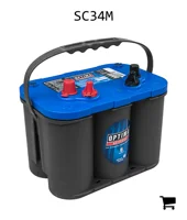 AGCO SC34M Аккумулятор Interstate SC34M