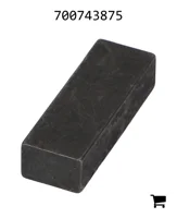 AGCO 700743875 Параллельный шпоночный паз