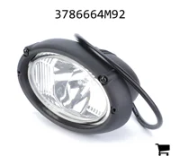 AGCO 3786664M92 Рабочий фонарь, крышный, с лампой H3 12В 55Вт