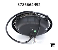 AGCO 3786664M92 Рабочий фонарь, крышный, с лампой H3 12В 55Вт