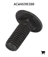 AGCO ACW4690380 Болт каретный с круглой головкой и квадратным подголовком