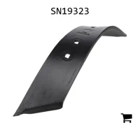 AGCO SN19323 Правый витой долотообразный наконечник, 26"