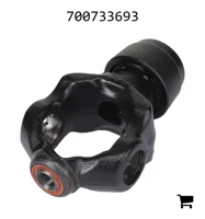 AGCO 700733693 Вилка автоматической блокировки, 1-3/8", 6 шлицов