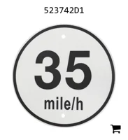 AGCO 523742D1 Декаль