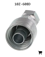 AGCO 10Z-608D Штуцер JIC 37° с поворотной гайкой