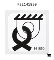 AGCO FEL141850 Наклейка