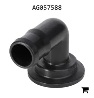 AGCO AG057588 Фланец коллектора 2" с угловым штуцером 2" под шланг, 90°