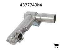 AGCO 4377743M4 Выхлопная труба