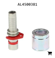 AGCO AL4500381 Штуцер шланга WEO 1/2" x 1/2"