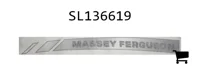 AGCO SL136619 Наклейка Massey Ferguson, левая