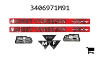 AGCO 3406971M91 Комплект наклеек