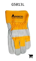 AGCO G5013L Перчатки AGCO из замшевой коровьей кожи, размер L