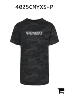 AGCO 4025CMYXS-P Детская футболка Fendt камуфляжной расцветки