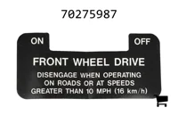 AGCO 70275987 Декаль