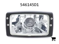 AGCO 546145D1 Фара левая в сборе, лампа 12V 55W в комплекте