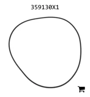 AGCO 359130X1 Уплотнительное кольцо поршня сцепления, Ø 221,89 x 3,53 мм