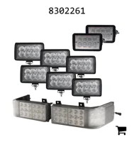 AGCO 8302261 Комплект светодиодных фар CREE ближнего/дальнего света и заливающего света, 3200/10000 люмен