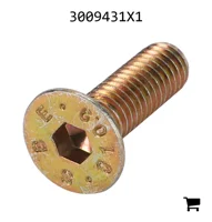AGCO 3009431X1 Винт с плоской головкой и внутренним шестигранником