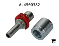 AGCO AL4500382 Штуцер шланга фронтального погрузчика