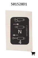 AGCO 501528D1 Пленка