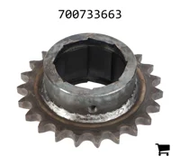 AGCO 700733663 Корпус звездочки Z=23, шаг 60