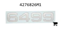 AGCO 4276826M1 Наклейка 6499