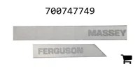 AGCO 700747749 Наклейка Massey Ferguson, правая