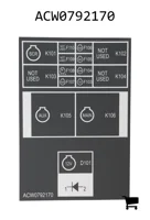 AGCO ACW0792170 Декаль