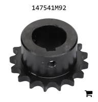 AGCO 147541M92 Звездочка привода, в сборе, 17 зубьев, жесткая