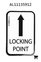 AGCO AL11135912 Декаль