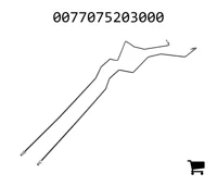 AGCO 0077075203000 Тормозная трубка