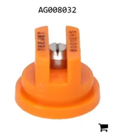 AGCO AG008032 Форсунка плоскоструйная Visiflo, нержавеющая сталь, размер 01, 80⁰