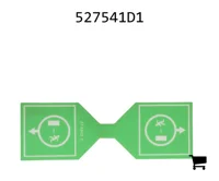 AGCO 527541D1 Декаль