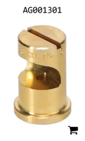 AGCO AG001301 Форсунка плоскоструйная латунная FloodJet с широким углом распыла, размер 15