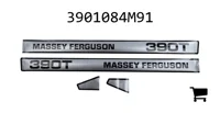 AGCO 3901084M91 Комплект наклеек Massey Ferguson 390 T