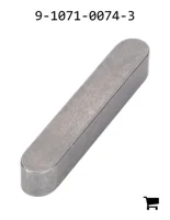 AGCO 9-1071-0074-3 Параллельный шпоночный паз