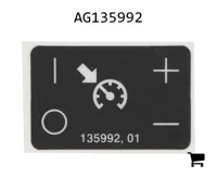 AGCO AG135992 Декаль