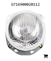 AGCO G716900020112 Фара головного света AGCO, DIP, лампа H4 12В 60/55Вт, только для Великобритании и Ирландии