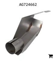 AGCO AG724662 Дефлектор правый концевой, 2,5"