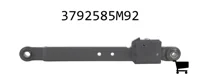 AGCO 3792585M92 Левый телескопический рычаг нижней тяги с шаровым наконечником