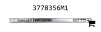 AGCO 3778356M1 Наклейка Massey Ferguson 6270, правая