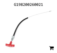 AGCO G198200260021 Трос останова