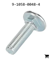 AGCO 9-1058-0048-4 Болт каретный с круглой головкой и квадратным подголовком