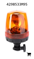 AGCO 4298533M95 Вращающийся проблесковый маячок, лампа 12В 55Вт в комплекте