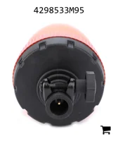 AGCO 4298533M95 Вращающийся проблесковый маячок, лампа 12В 55Вт в комплекте