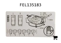 AGCO FEL135183 Декаль