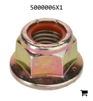 AGCO 5000006X1 Самоконтрящаяся шестигранная гайка с фланцем